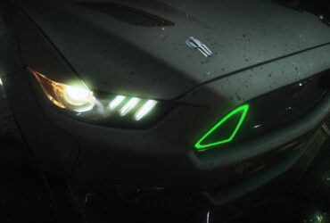 Maska samochodu ze zwiastuna Need for Speed