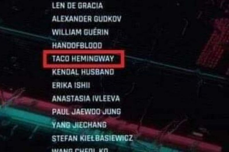 Taco Hemingway w napisach