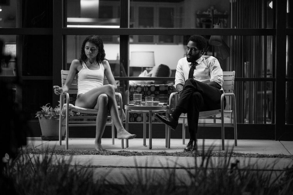 Zendaya i John David Washington w filmie Malcolm i Marie