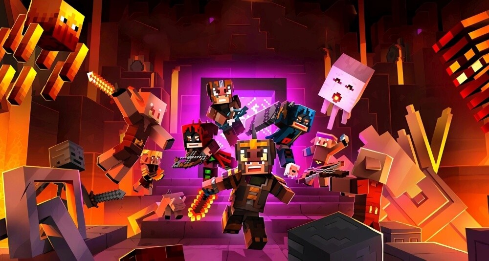 Flames of the Nether, czyli DLC do Minecraft Dungeons