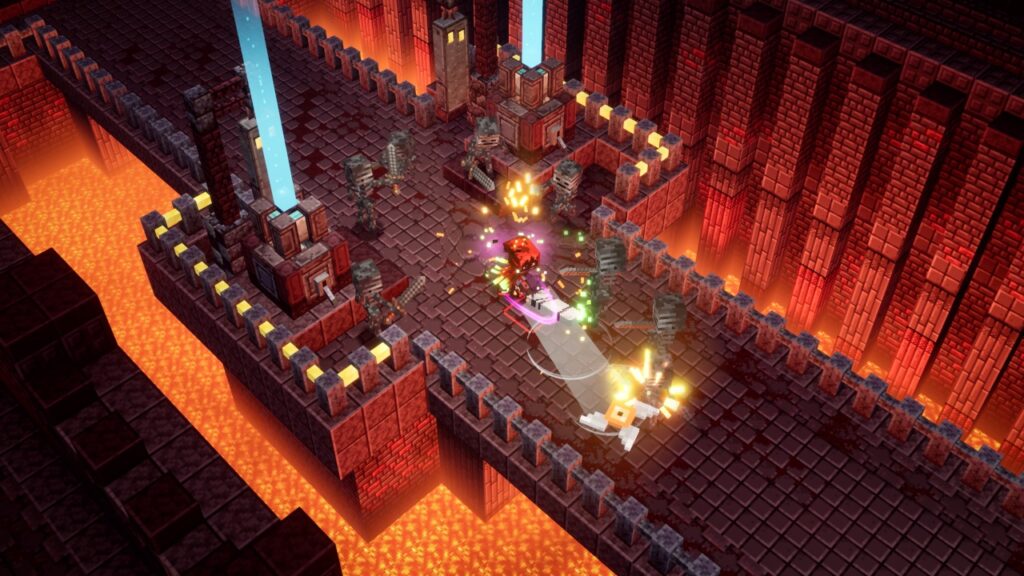 Forteca Netherytowa w Minecraft Dungeons