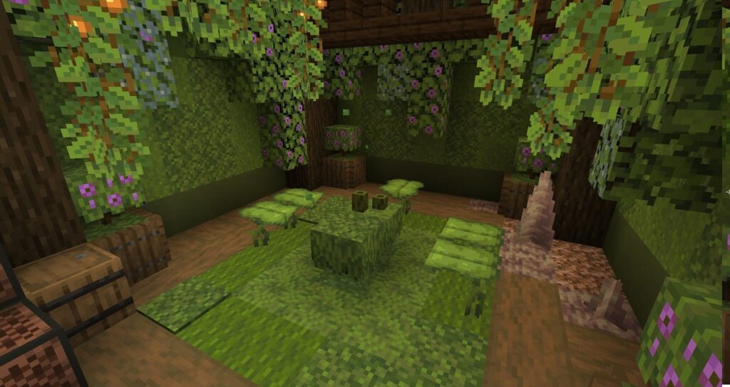 Nowa roślinność ze Snapshota 21w05a do Minecraft 1.17