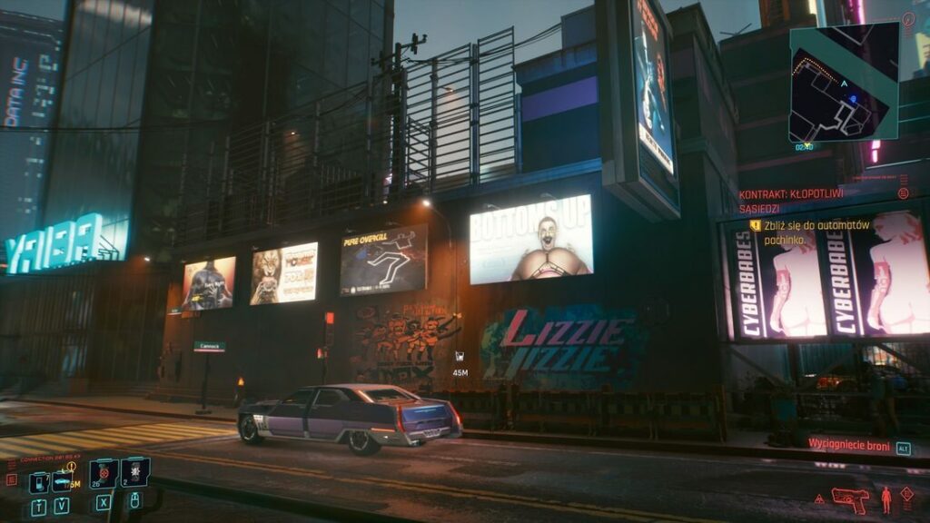Ulice miasta Night City