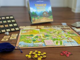 Stardew Valley: The Board Game plansza i karty