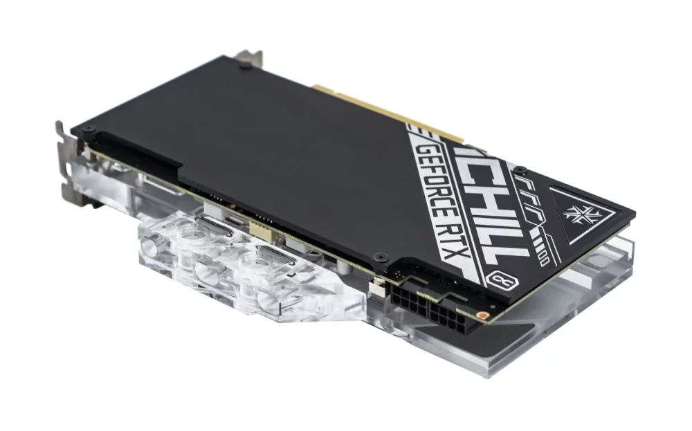 Backplate karty Inno3D RTX 3090 iChill Frostbite