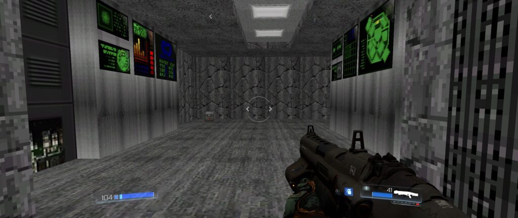 Screenshot z gry DOOM