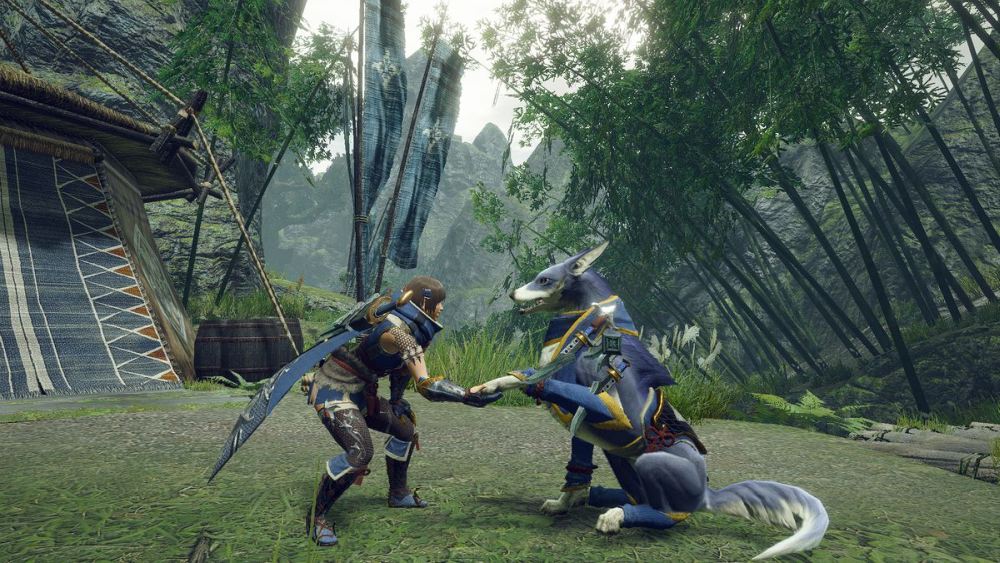 Postacie z gry Monster Hunter Rise