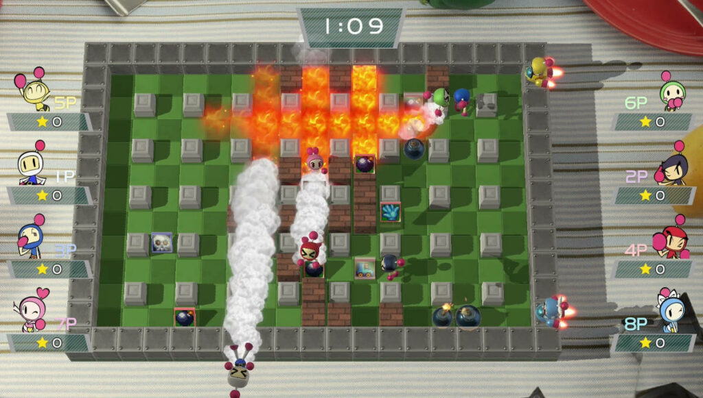 Screenshot z gry Super Bomberman R
