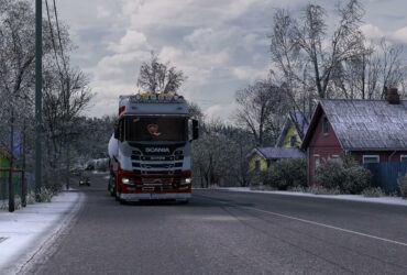 Kadr z gry Euro Truck Simulator 2