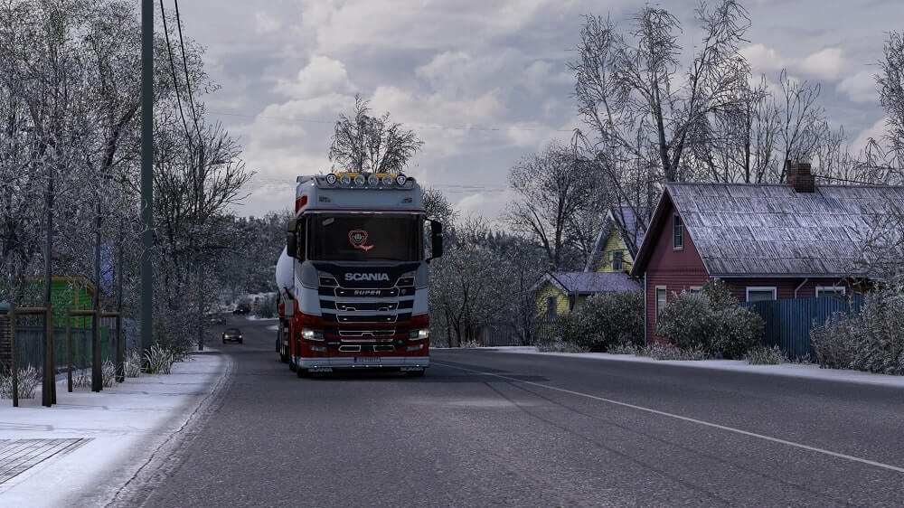 Kadr z gry Euro Truck Simulator 2