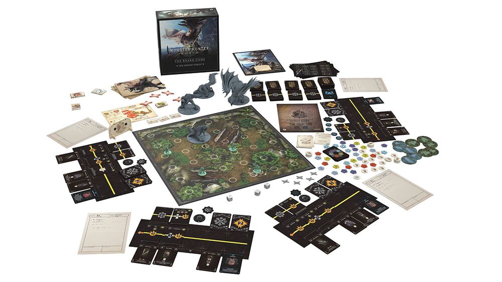 Monster Hunter World: The Board Game - plansza i zawartość gry