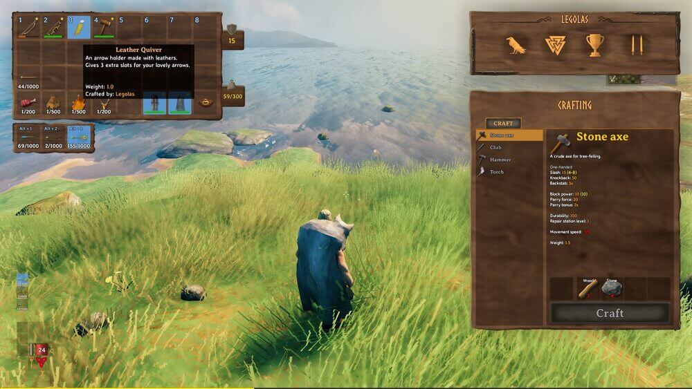 Mod usprawniający łucznictwo w Valheim