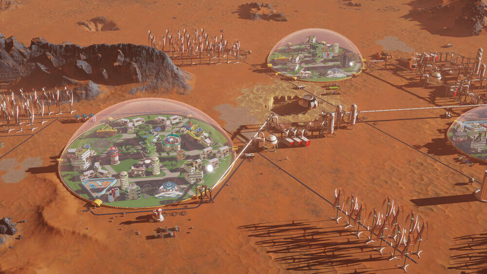 Kolonia w grze Surviving Mars
