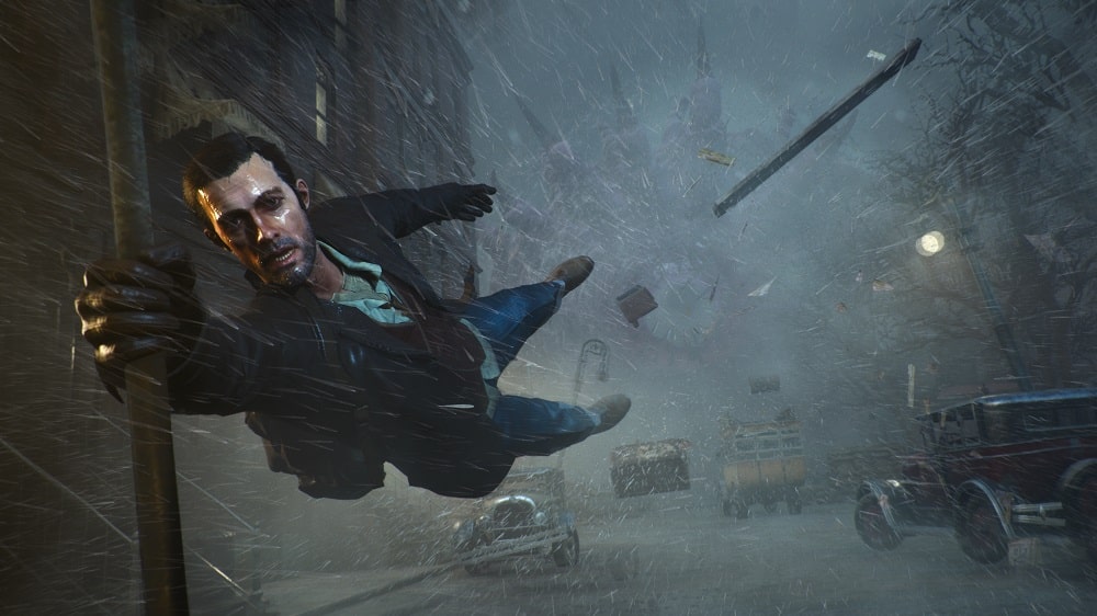 Tajemniczy wir wciąga bohatera The Sinking City