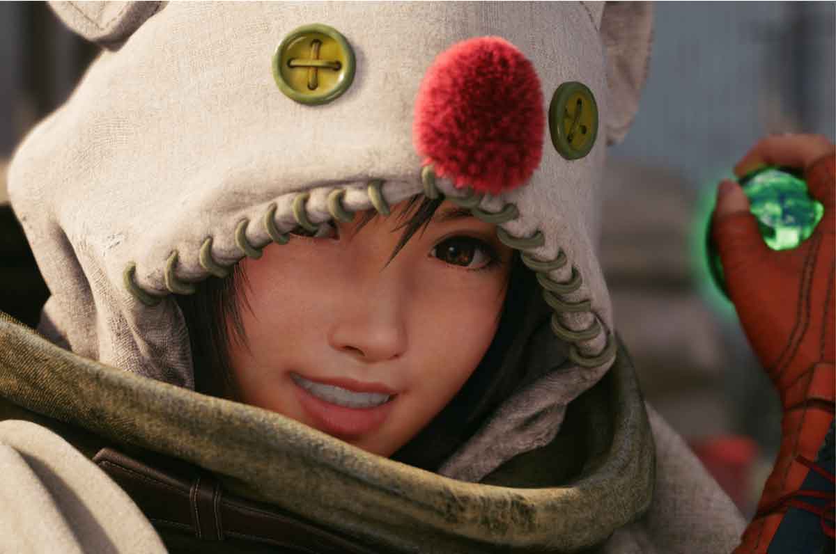Yuffie Kisaragi z remake'u Final Fantasy VII: Intergrade