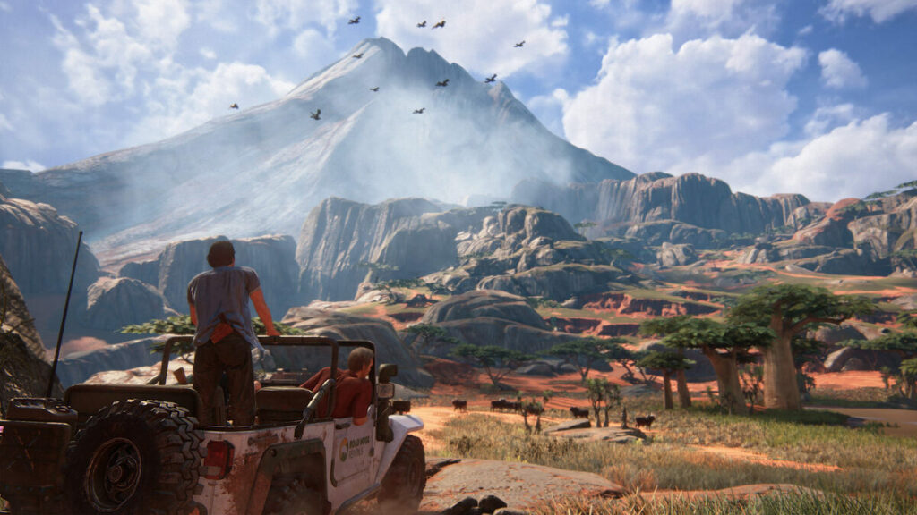 Karjobraz z Uncharted 4: A Thief's End.