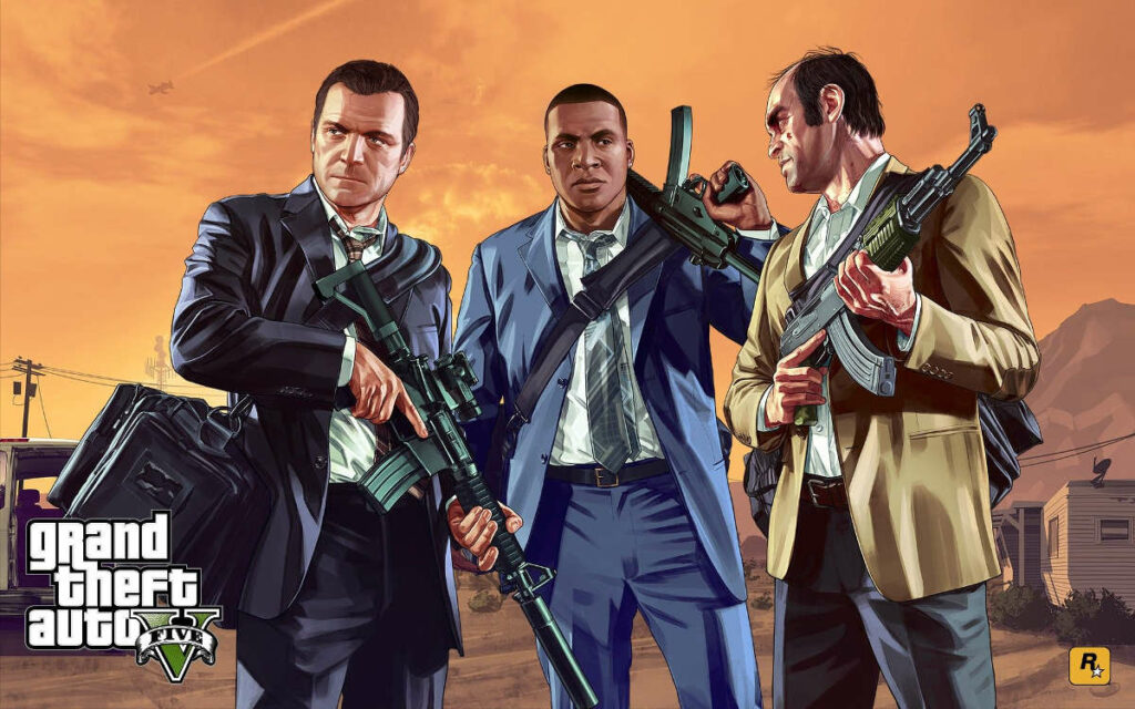 Grafika promocyjna z gry GTA V