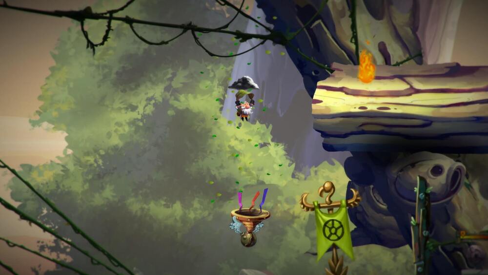 Rozgrywka w Nubarron: The adventure of an unlucky gnome