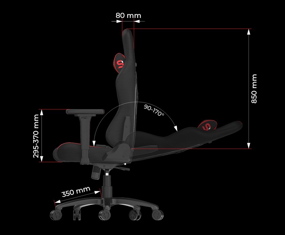 Wymoary fotela SPC Gear SR400