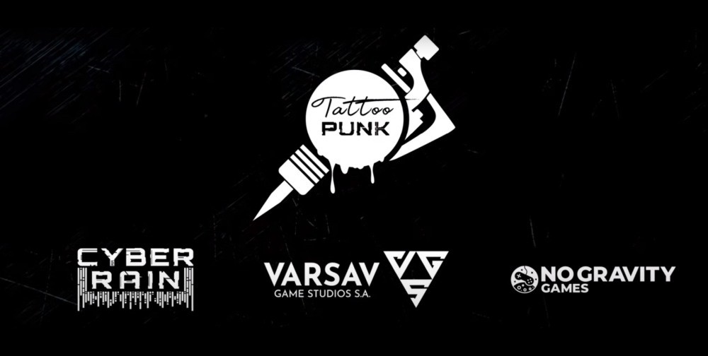 Tattoo Punk - logotypy studia i firmy zaangażowanych w produkcję