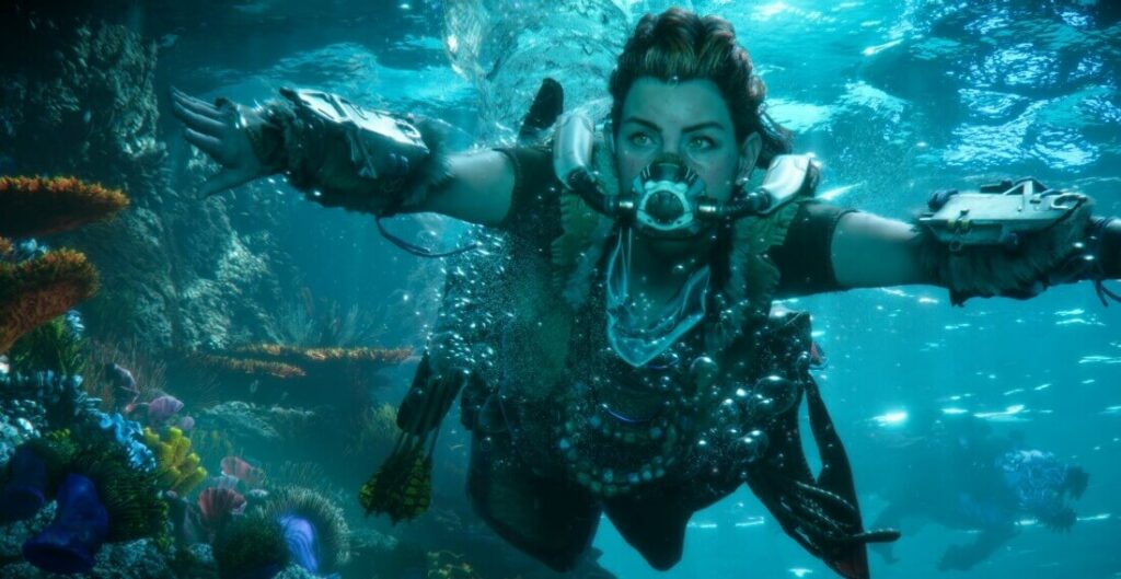 Aloy w Horizon Forbidden West