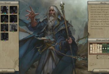 Ulepszony wygląd czarodzieja z remake'u Master of Magic