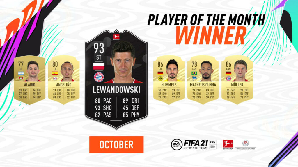 Grafika promocyjna Fifa Ultimate Team 21