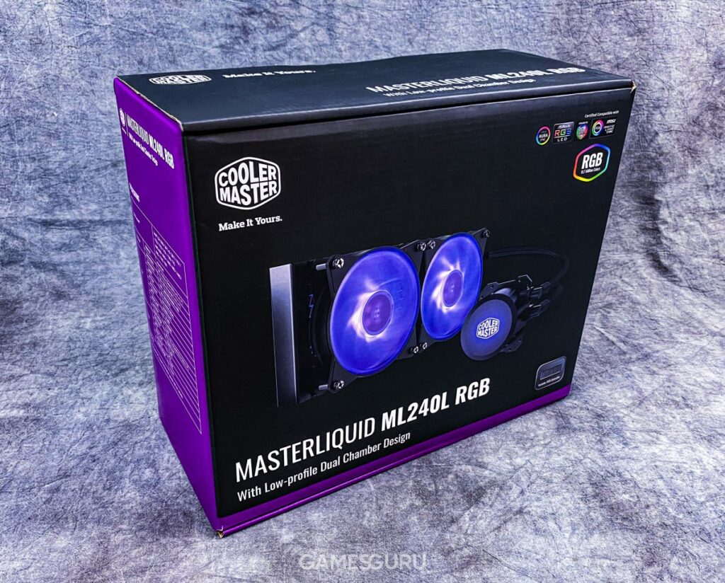 Test chłodzenia Master Liquid ML240L RGB