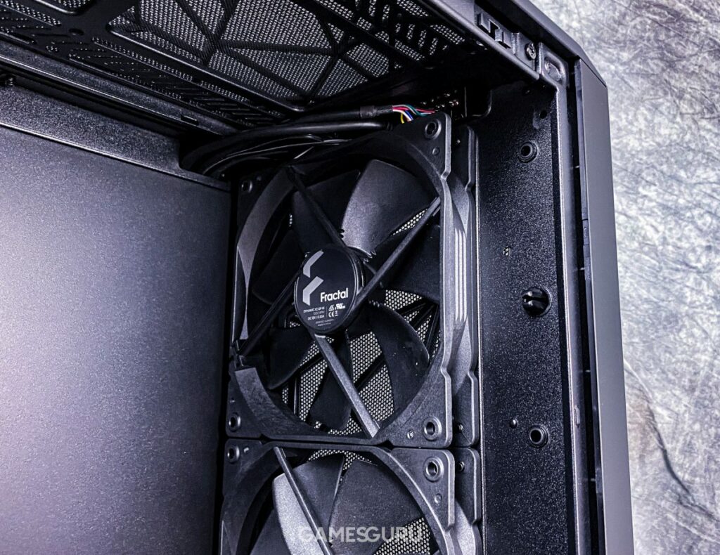 Przednie wentylatory Fractal Design Meshify 2