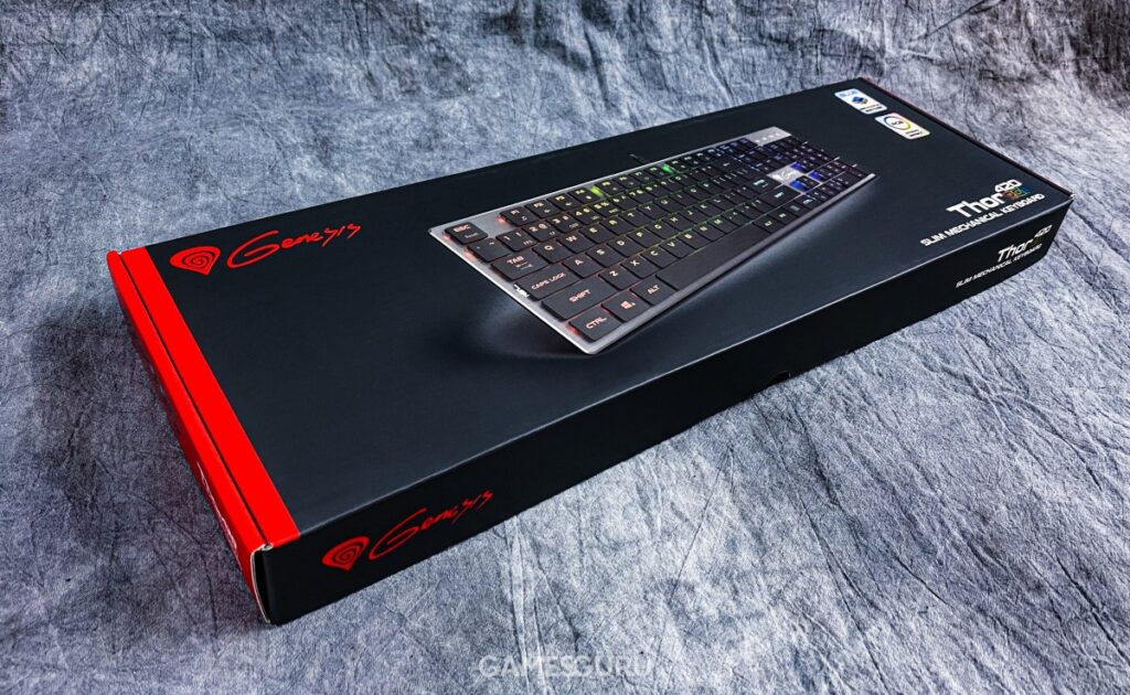 Opakowanie klawiatury Genesis Thor 420 RGB
