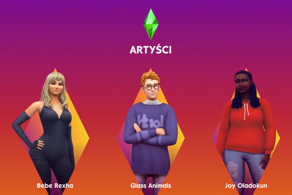 The Sims 4 - artyści w Sesjach Simów