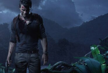 Nathan Drake główny bohater z gry Uncharted 4: Kres Złodzieja