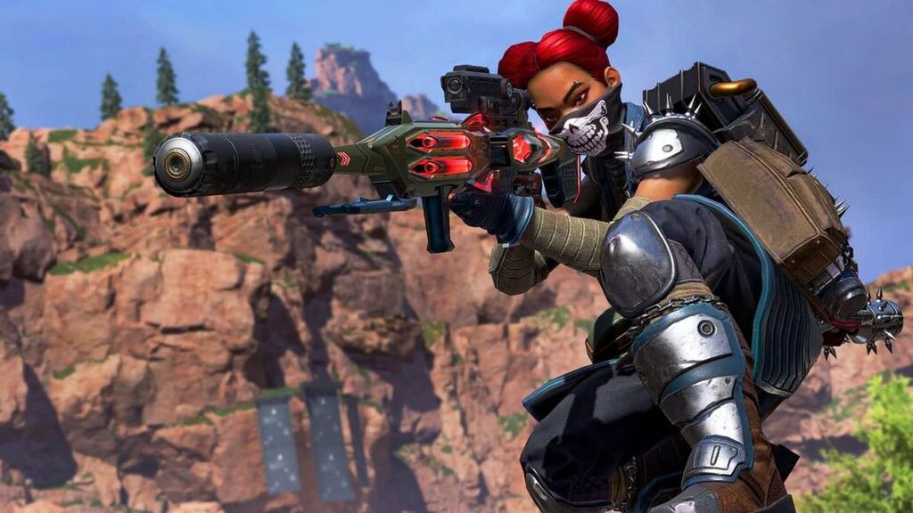 Bohaterka z gry Apex Legends