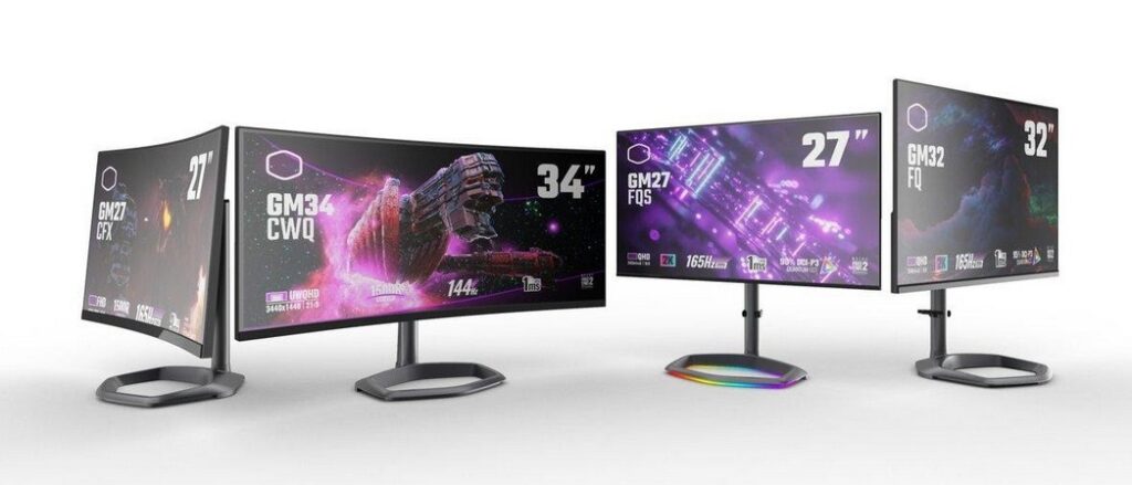 Nowe monitory Cooler Master