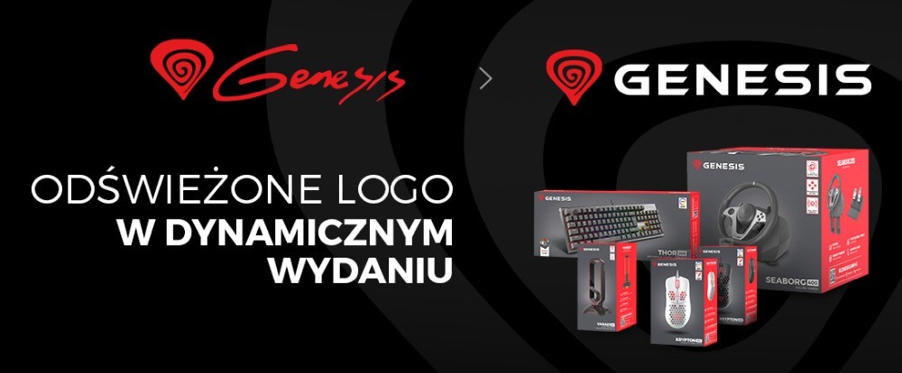 Nowe logo Genesis - rebranding