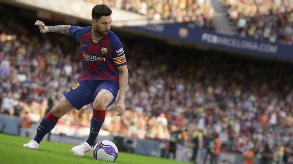 Screenshot z gry eFootball PES 2020