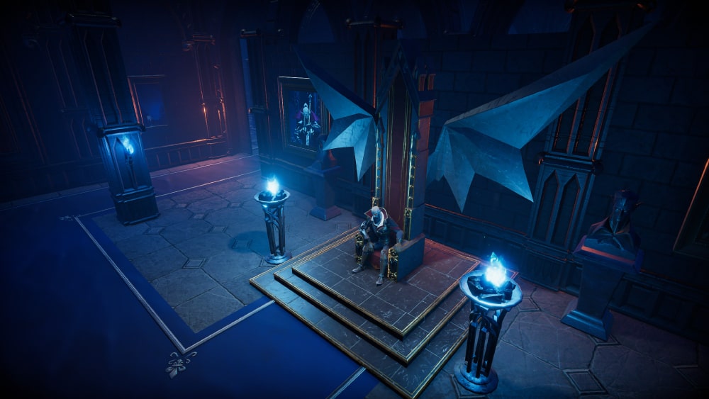 Kadr z nadchodzącej gry V Rising tworzonej przez Stunlock Studios