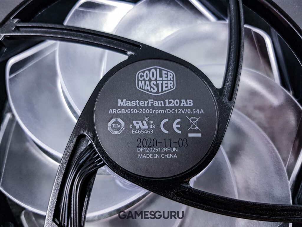 Wentylator z logiem Cooler Mastera