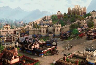 Miasto z Age of Empires IV