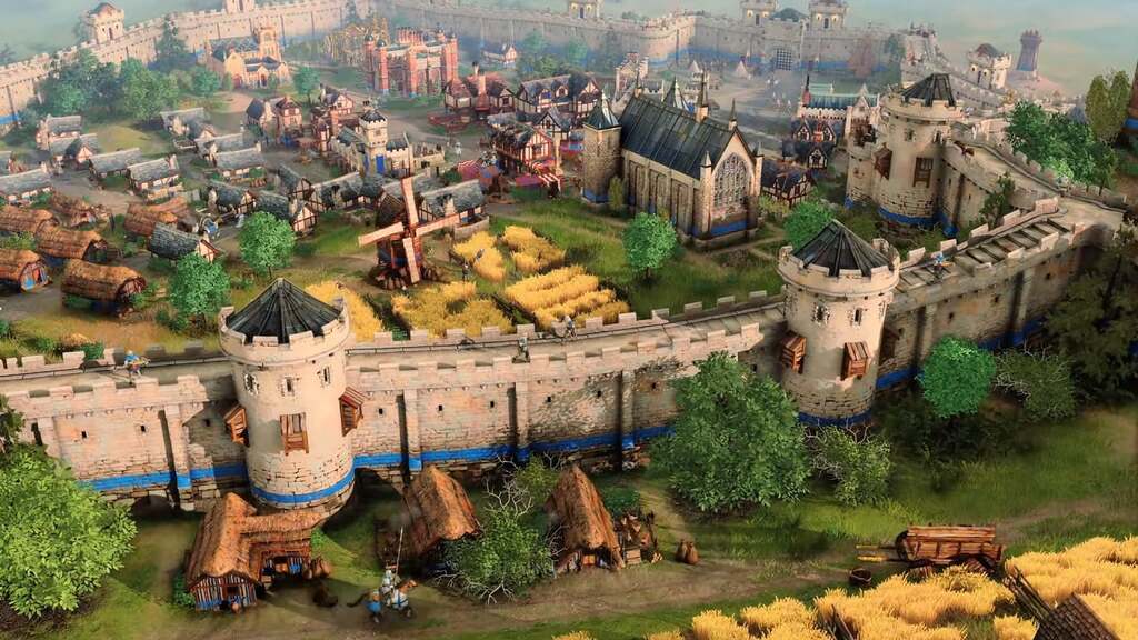 Zabudowania w Age of Empires IV