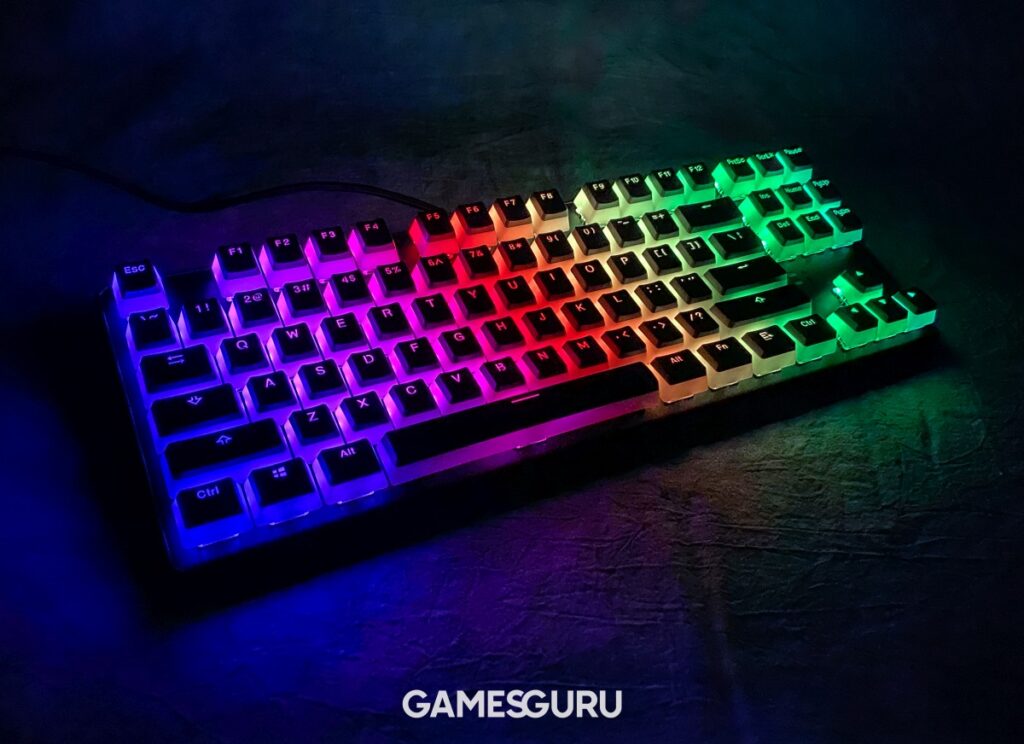 Endorfy Thock TKL Pudding test i recenzja oraz podświetlenie RGB