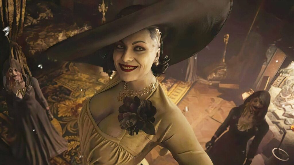Lady Dimitrescu z Resident Evil Village