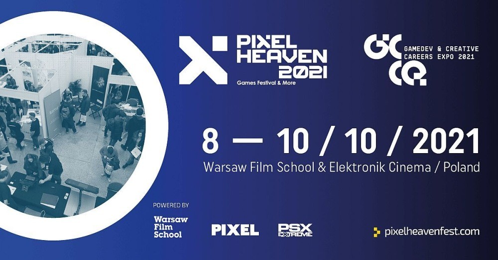 Baner promocyjny festiwalu Pixel Heaven 2021