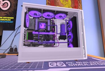 Komputer z PC Building Simulator