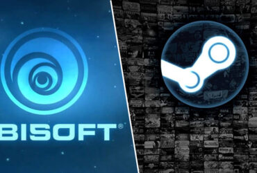 Loga Ubisoft i Steam.