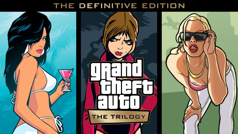 Key art z Grand Theft Auto: The Trilogy - The Definitive Edition