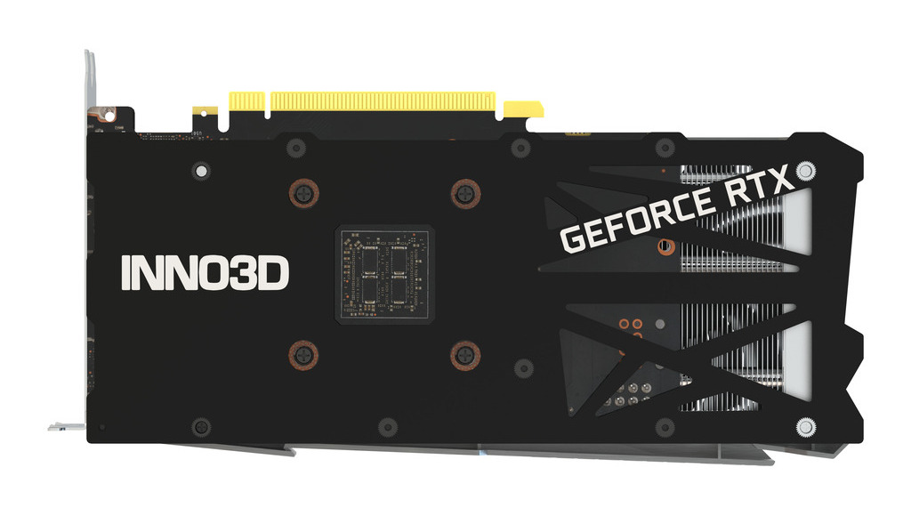 GeForce RTX 2060 od tyłu