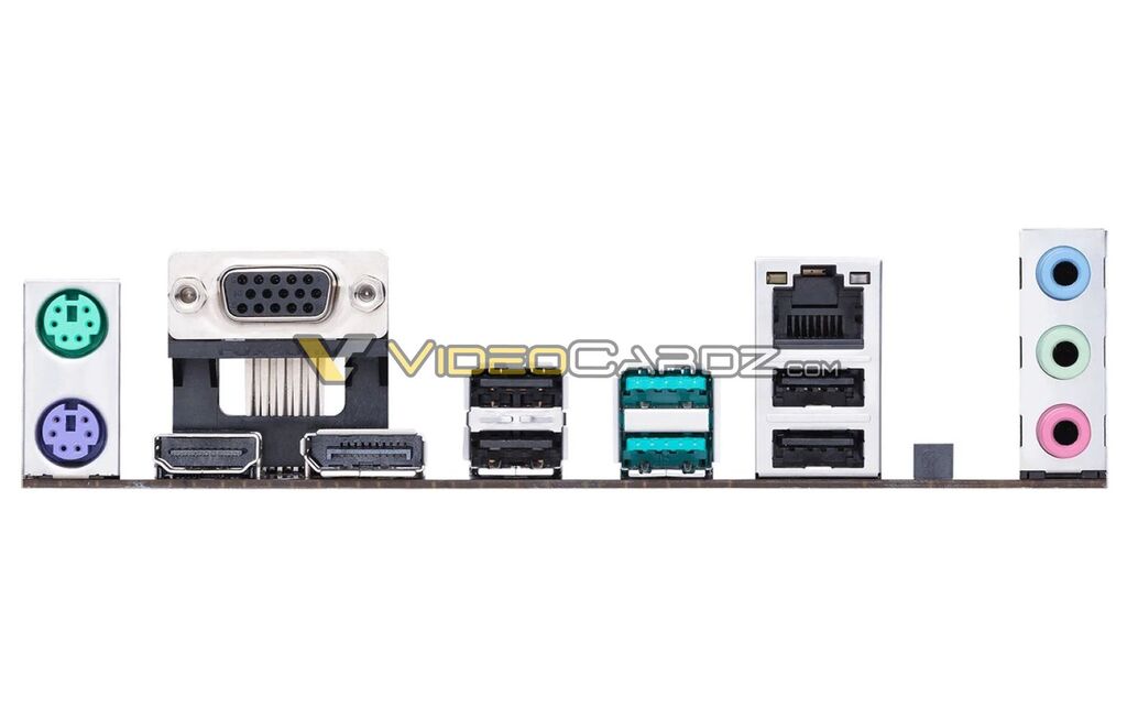 ASUS Prime H610M-A D4 panel I/O