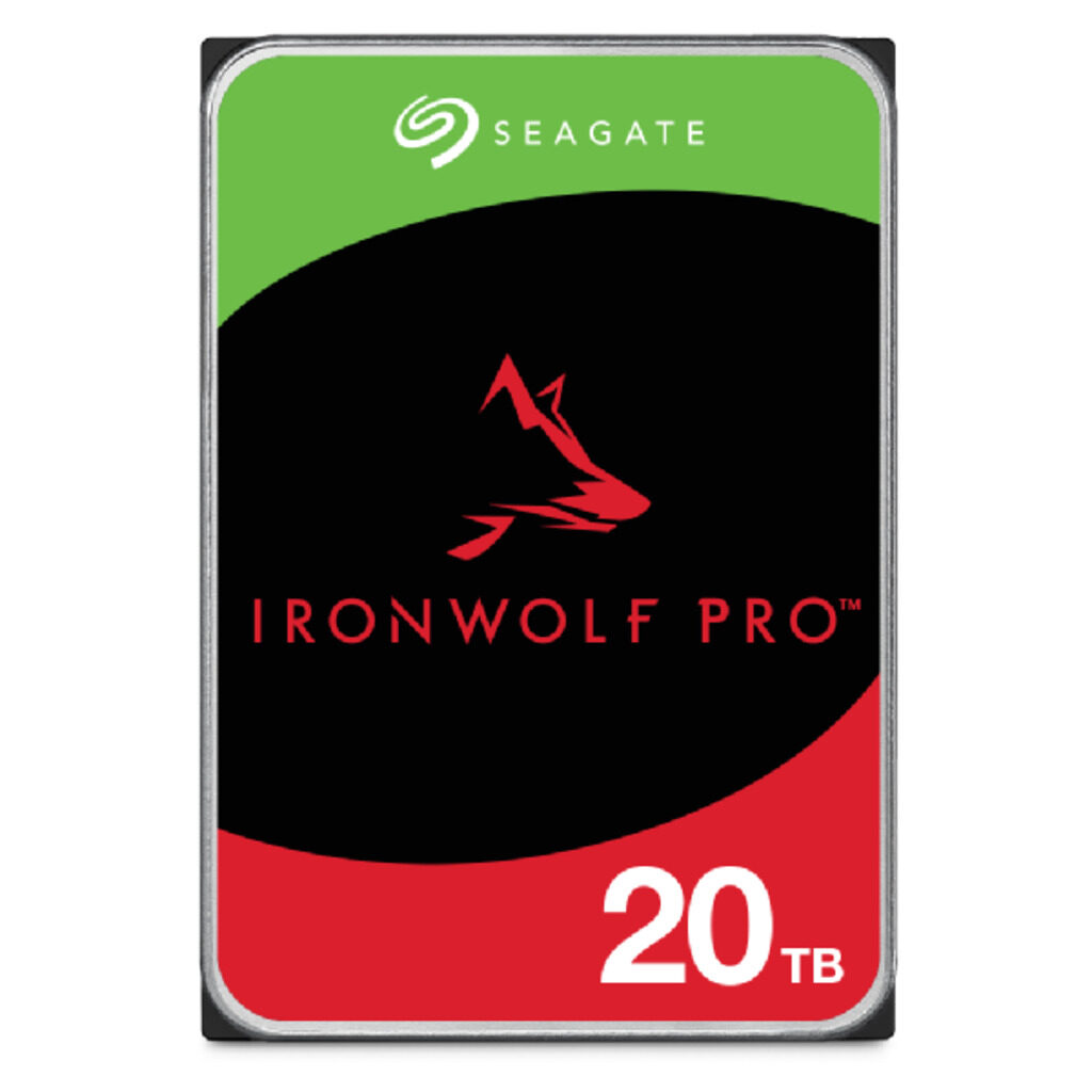 Seagate IronWolf 20 TB - front dysku