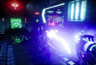 Fragment rozgrywki z System Shock